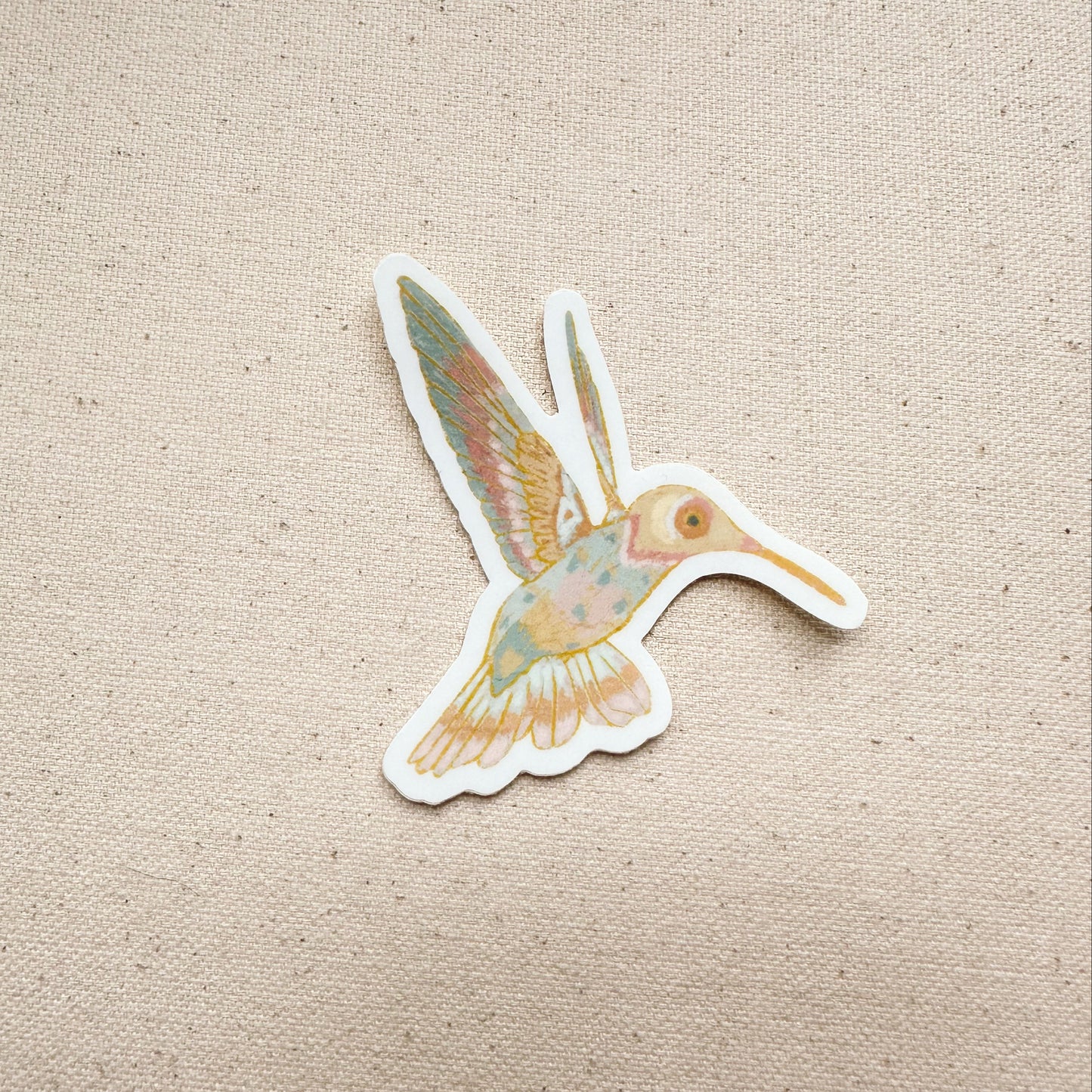 Hummingbird Vinyl Sticker