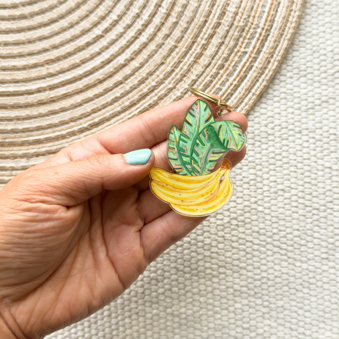 Banana Keychain