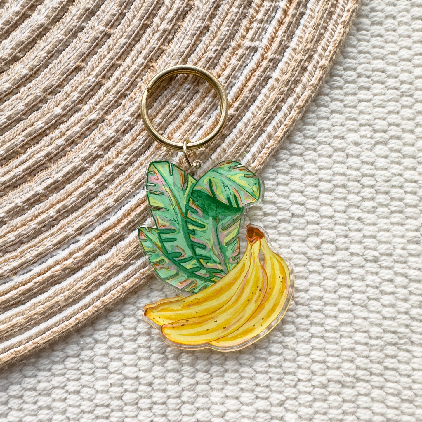 Banana Keychain