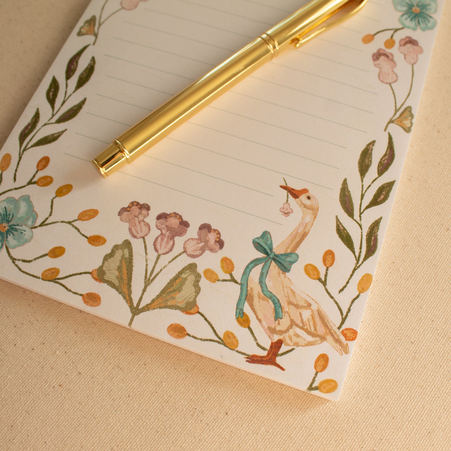 "My silly little list" Goose Notepad