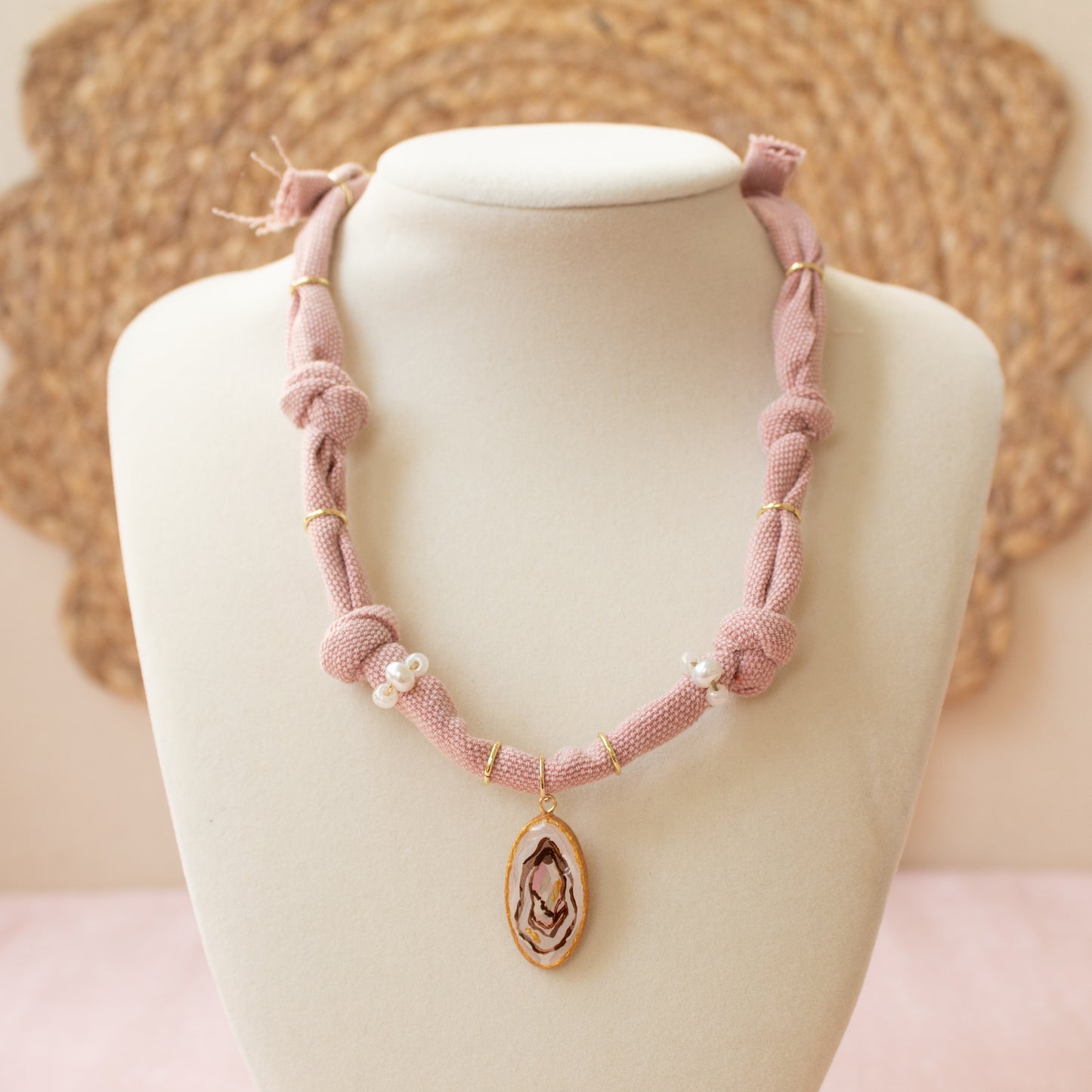 Oyster Bandana Necklace