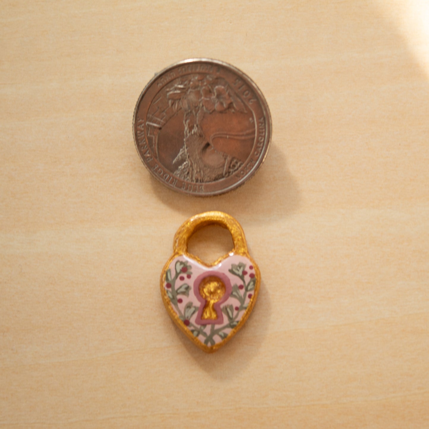 Heart Locket Charm - CHARM15