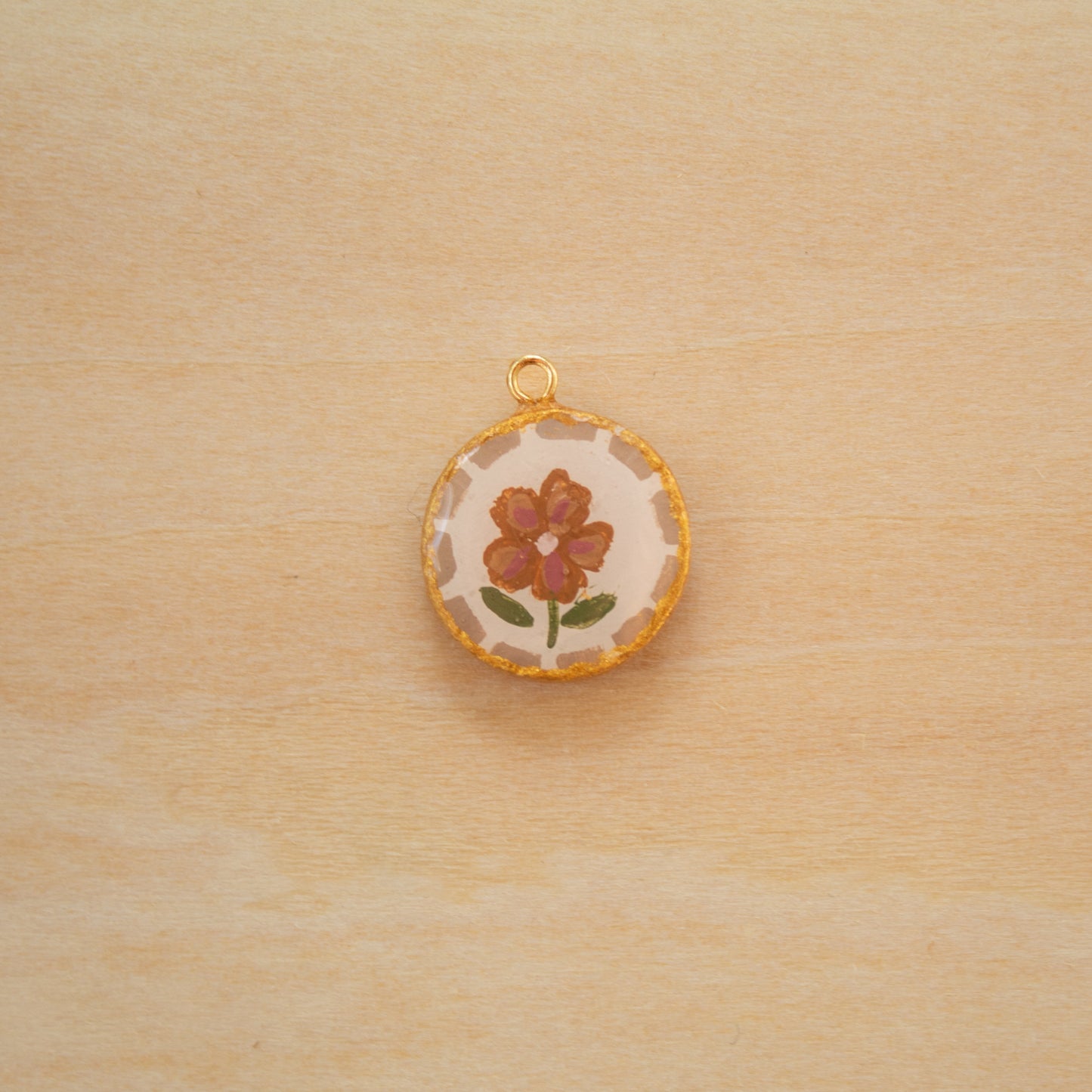 Rusty Orange Daisy - CHARM30