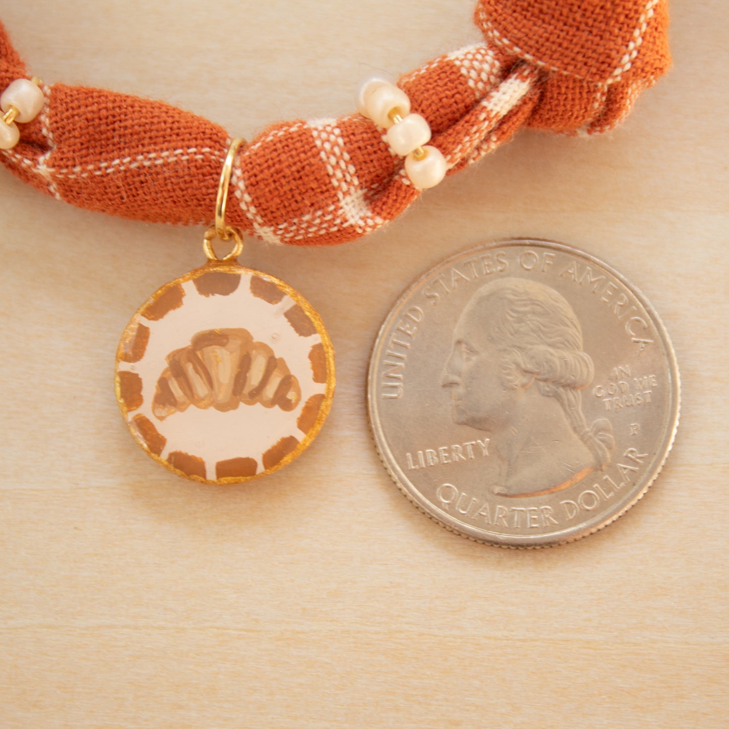 Croissant Charm - CHARM38