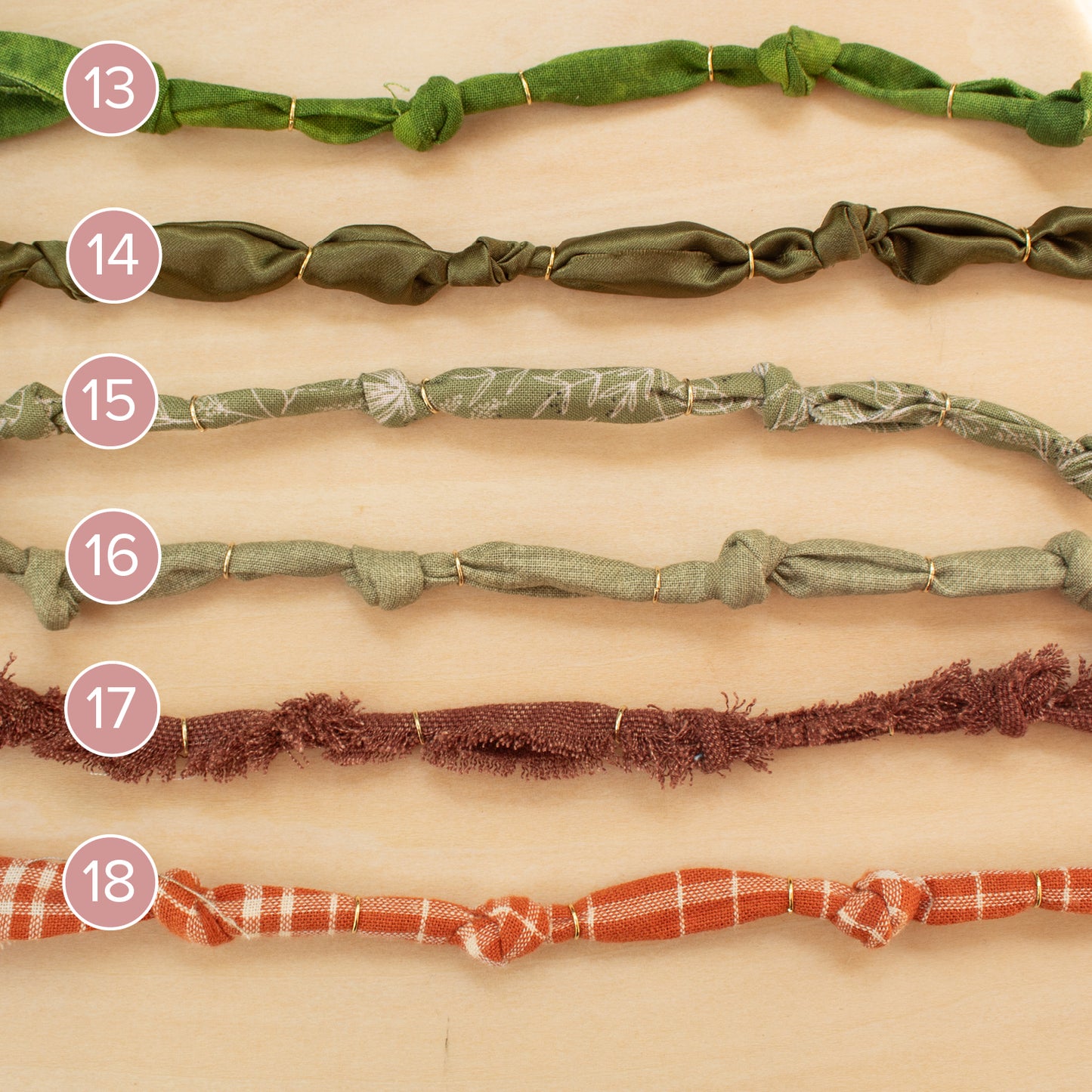 Bandana Necklace Options