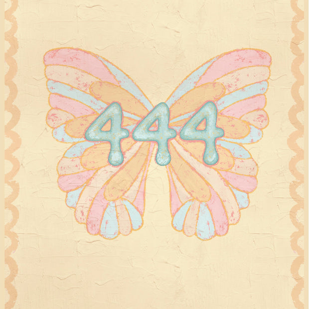 444 Angel Number | 8x10 Print