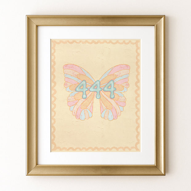 444 Angel Number | 8x10 Print
