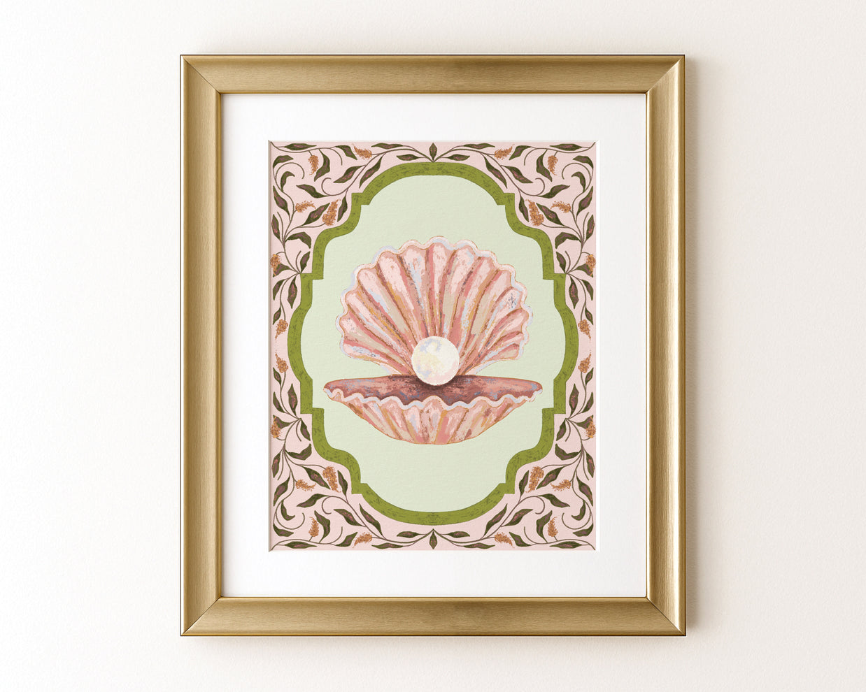 Whimsy Clam | 8x10 Print
