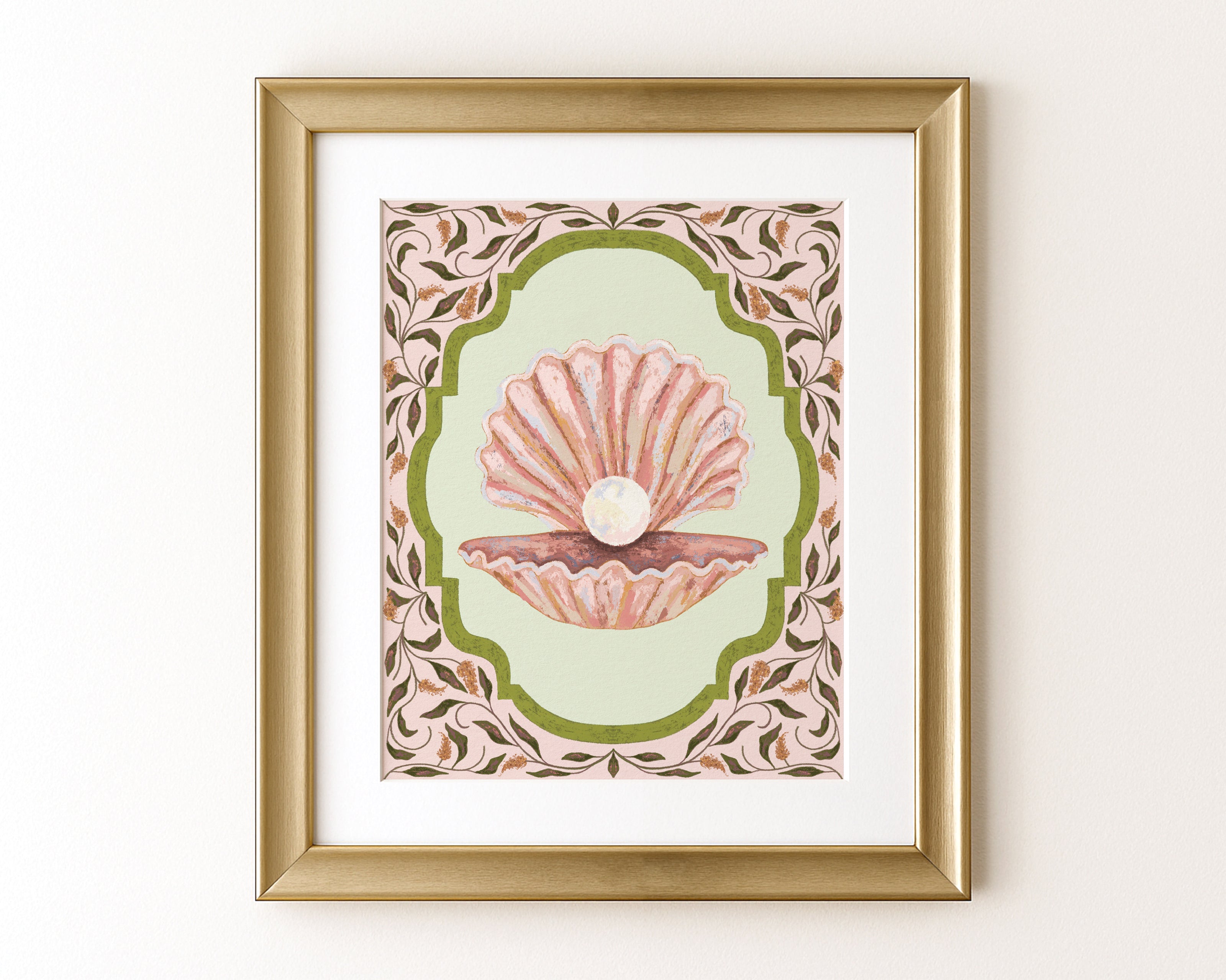 Whimsy Clam | 8x10 Print