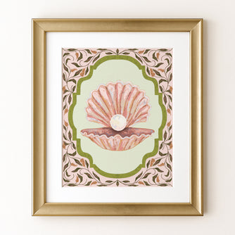 Whimsy Clam | 8x10 Print