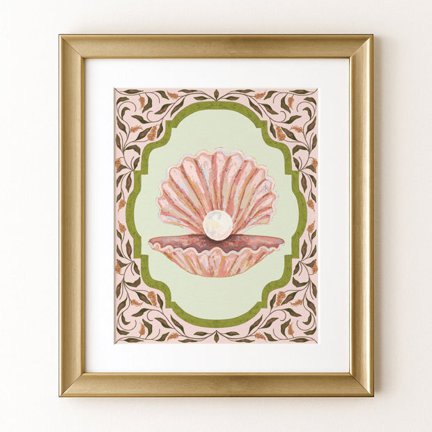 Whimsy Clam | 8x10 Print