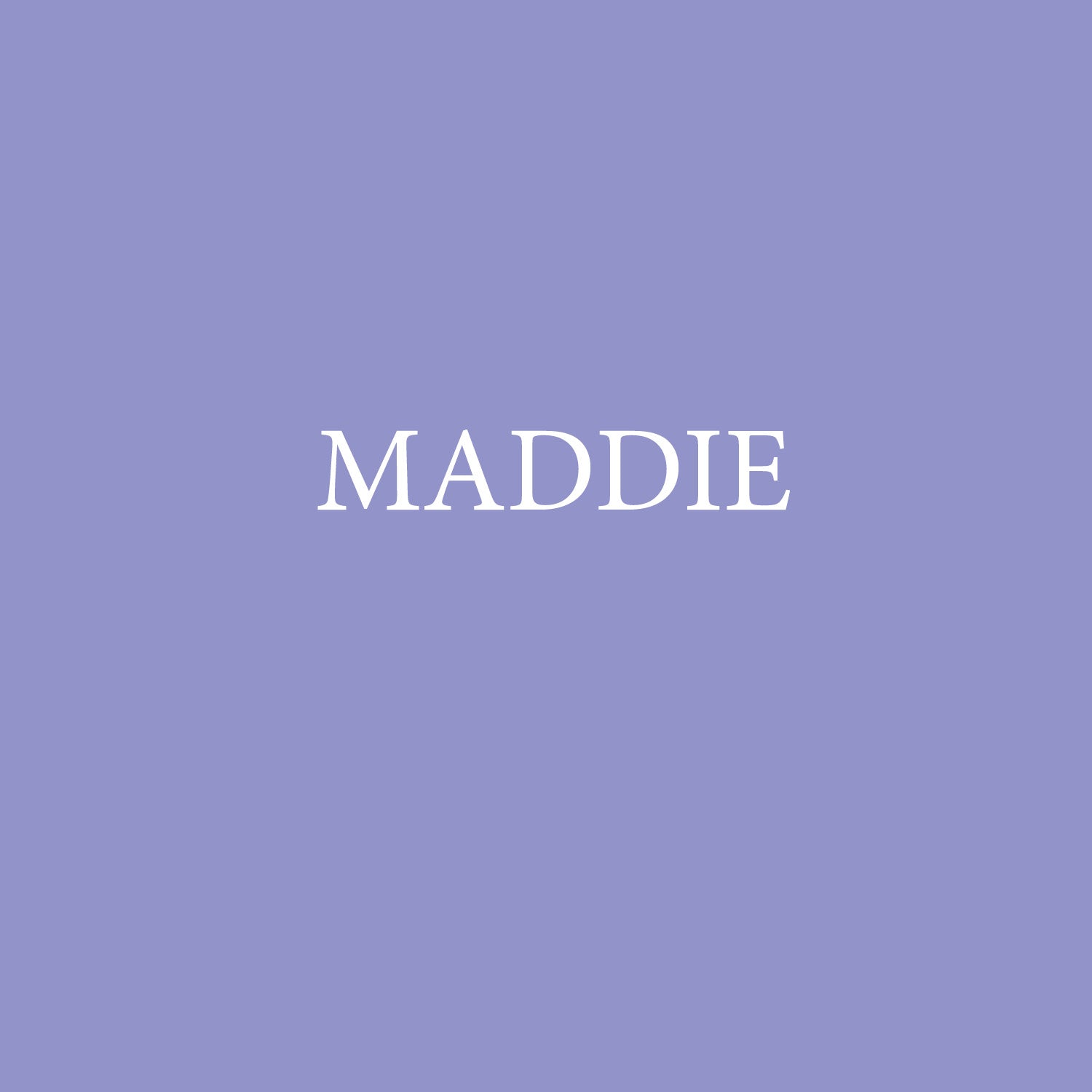 Maddie - October order for 10.5