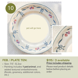 FEBRUARY Custom Pet/animal Portrait Slots