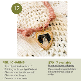 FEBRUARY Custom Pet/animal Portrait Slots