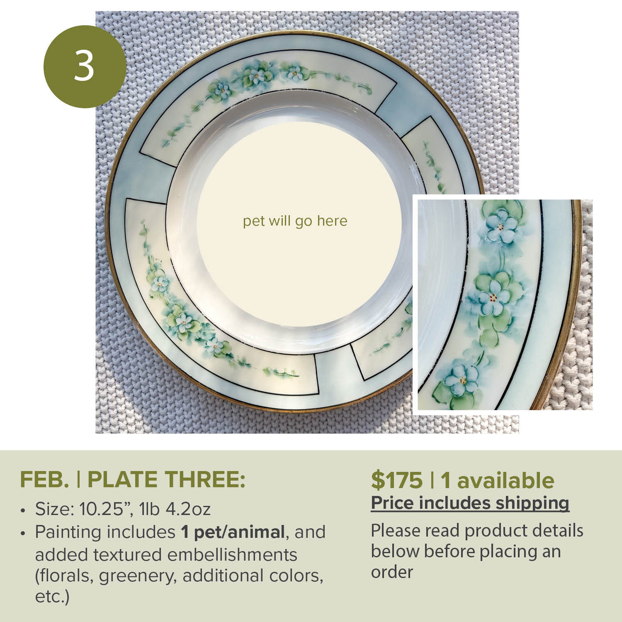 FEBRUARY Custom Pet/animal Portrait Slots