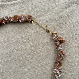 Bird Dog Statement Necklace with charms