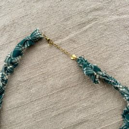 Mallard Duck Statement Necklace with charms