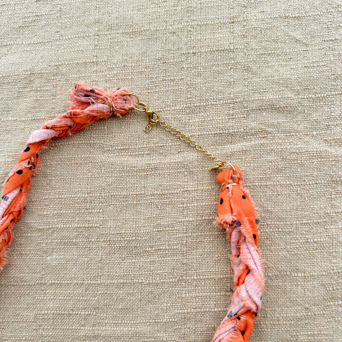 Tiger Statement Necklace with charms