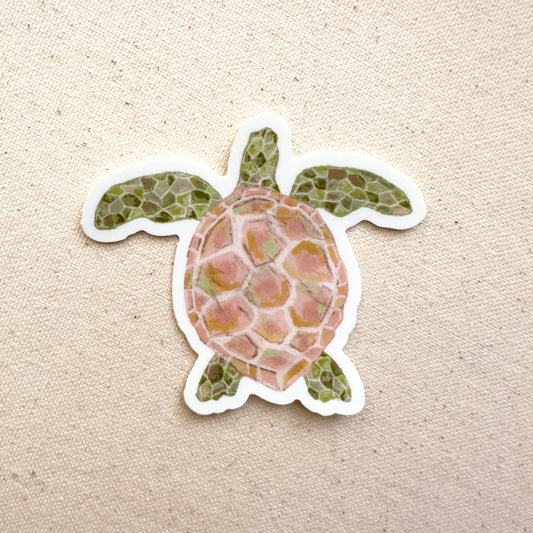 Sea Turtle Vinyl Sticker