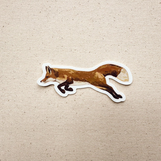 Fox Vinyl Sticker