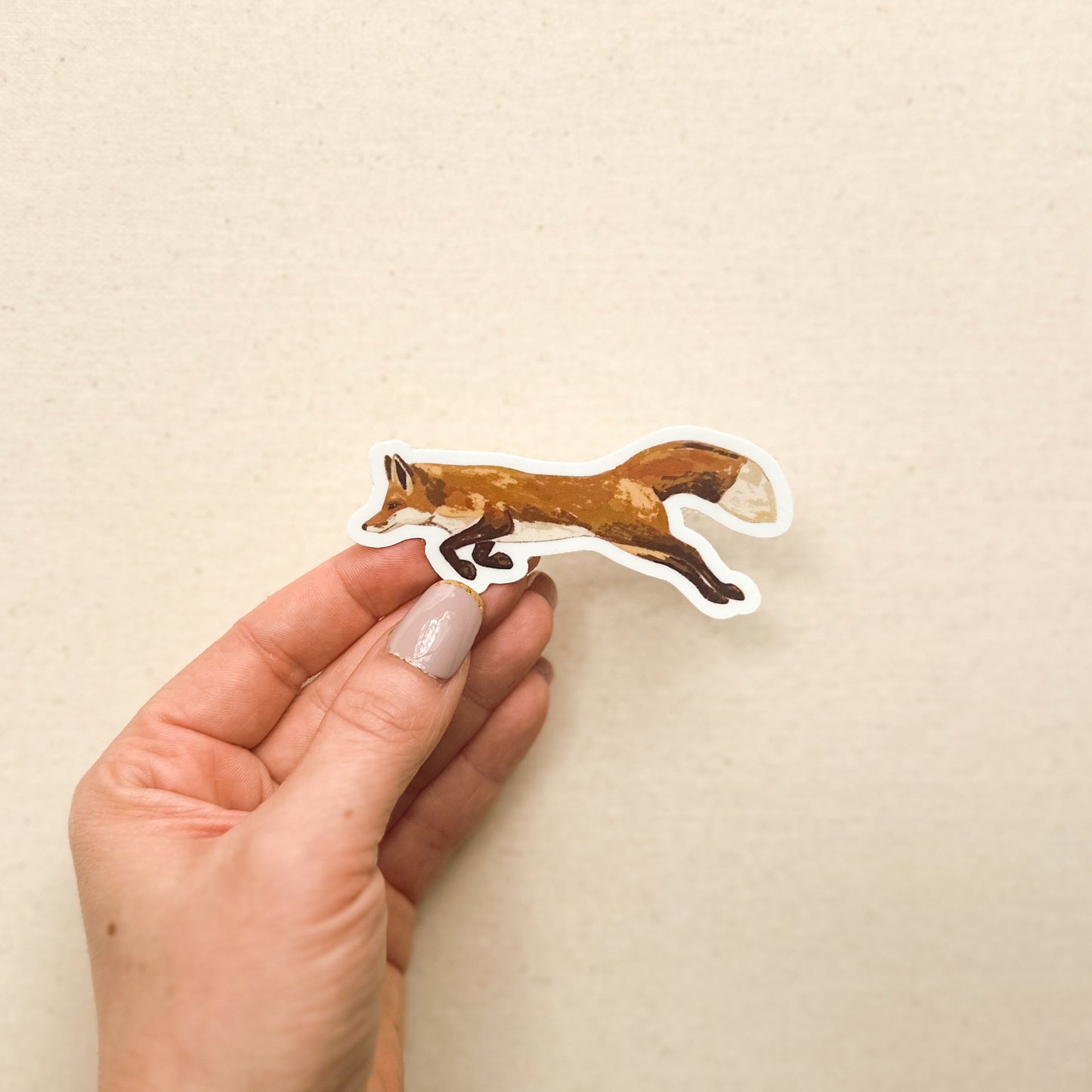 Fox Vinyl Sticker