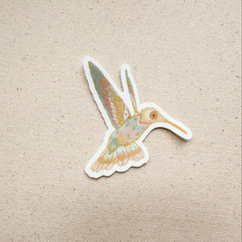 Hummingbird Vinyl Sticker