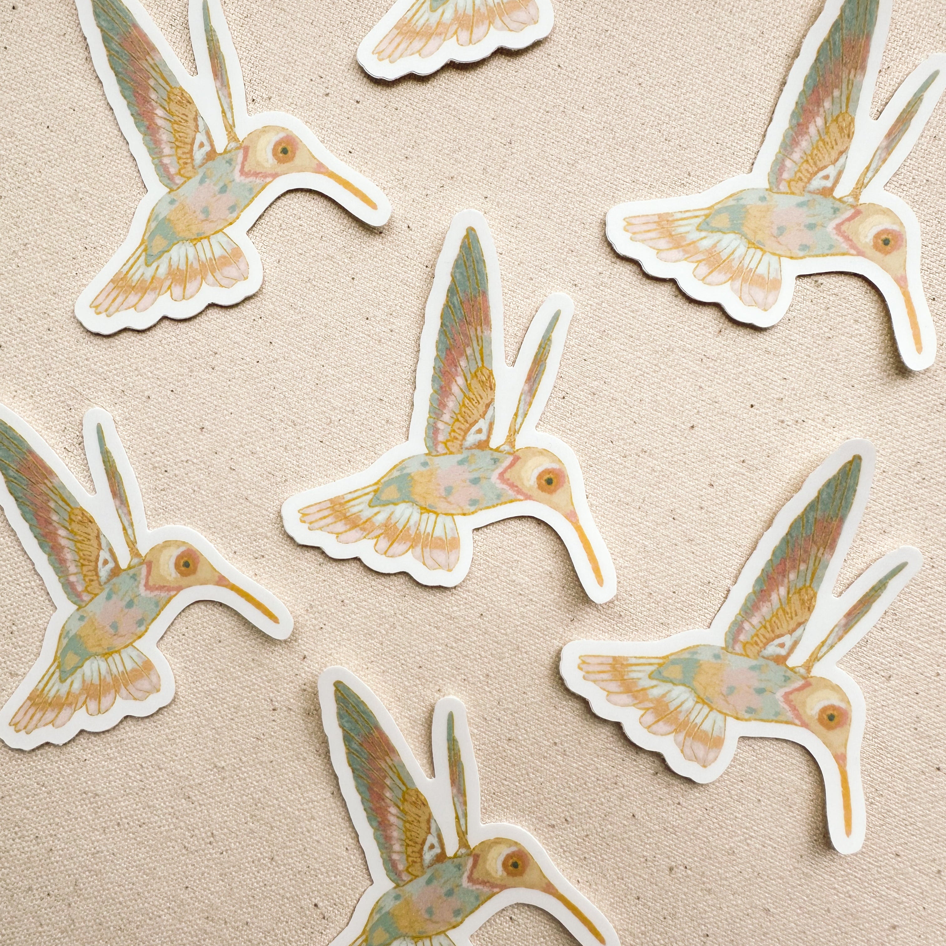 Hummingbird Vinyl Sticker