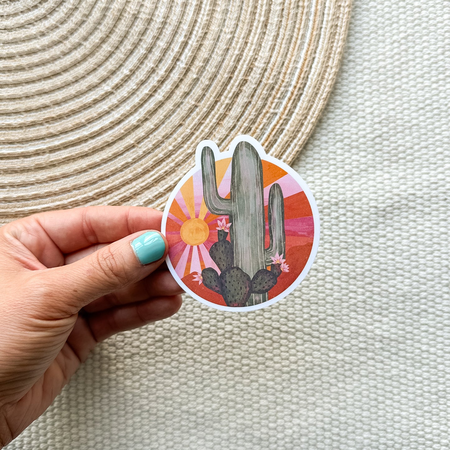 Desert Cactus Sticker