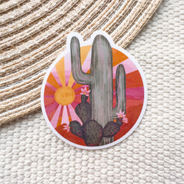 Desert Cactus Sticker