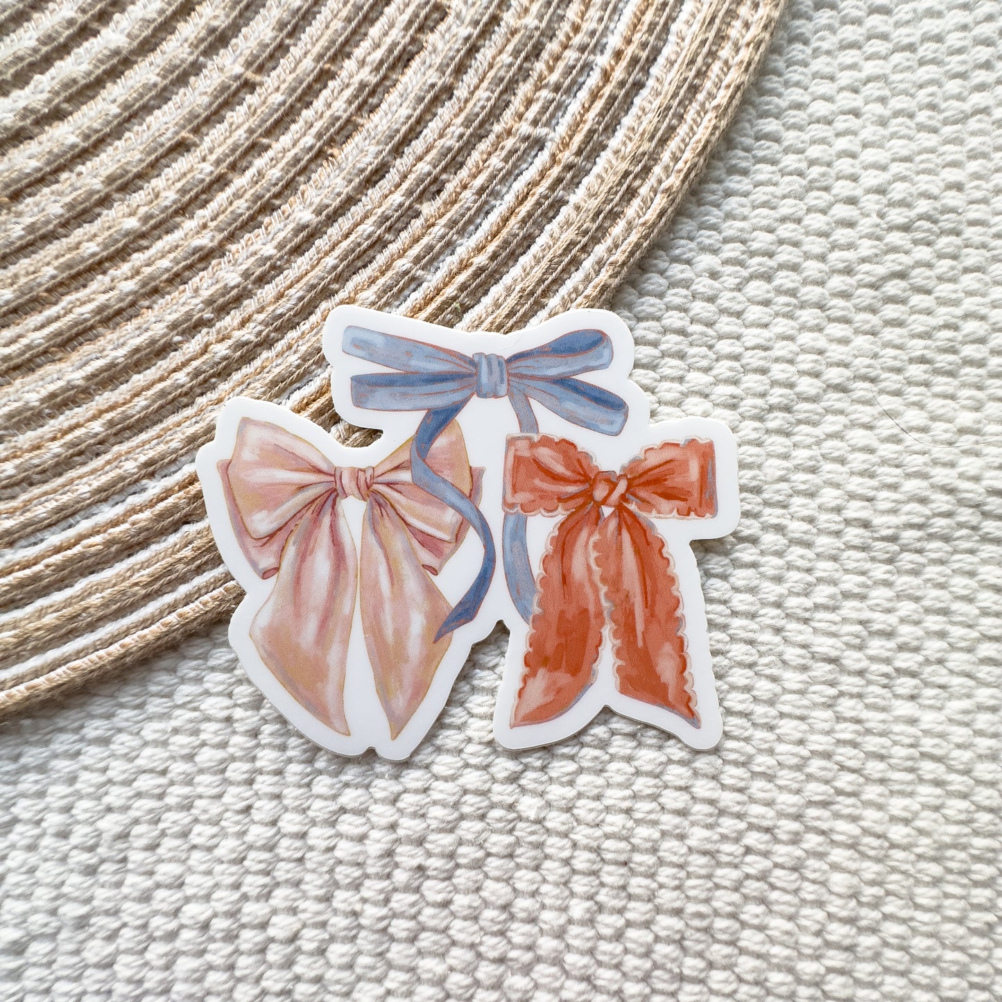 Set of Bows Waterproof Sticker