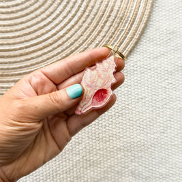 Beach Seashell Keychain