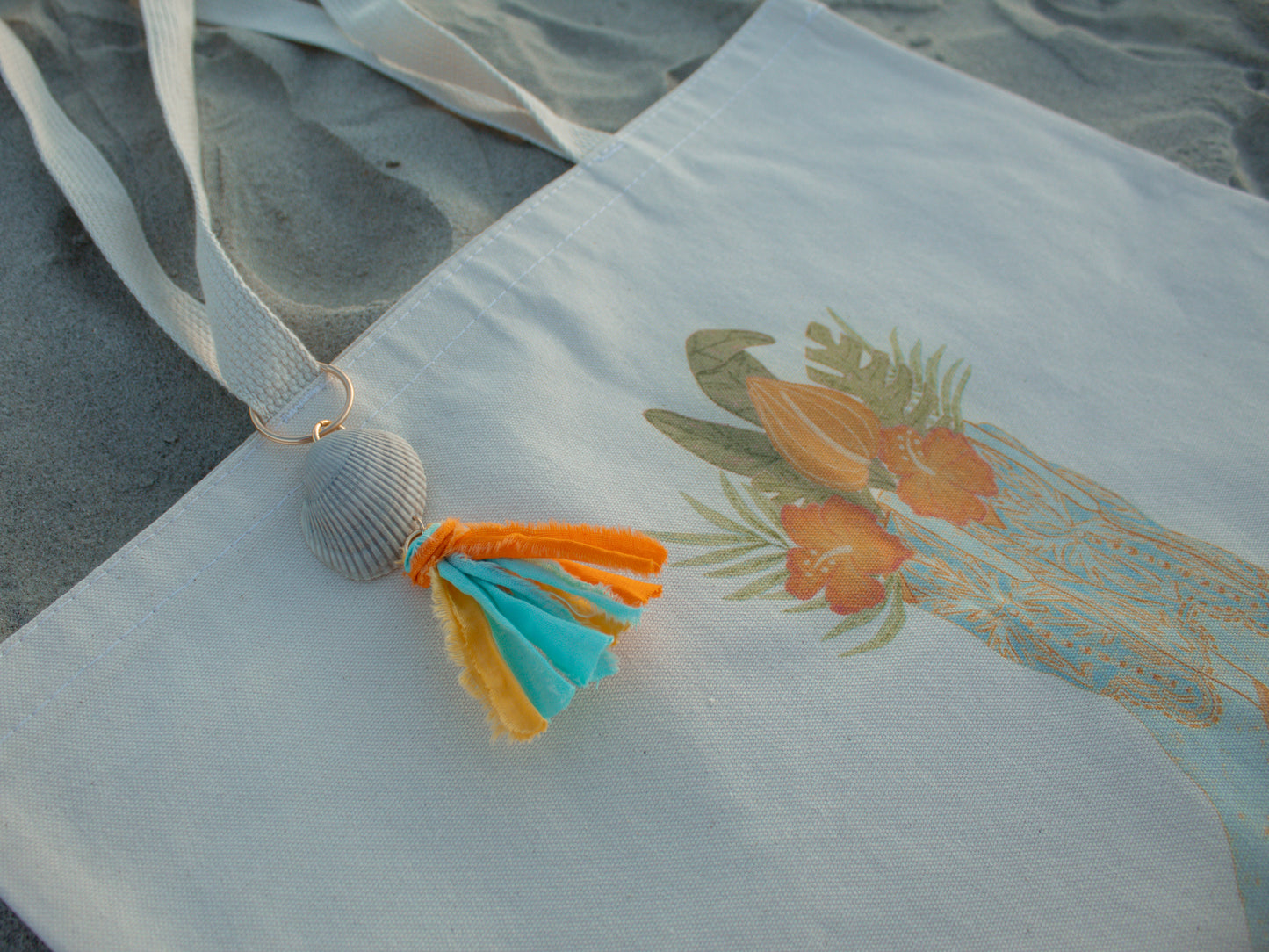 Coastal Cowgirl Tote Bag