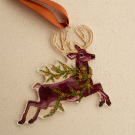 Woodland Reindeer Ornament