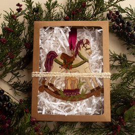 Rocking Horse Christmas Ornament