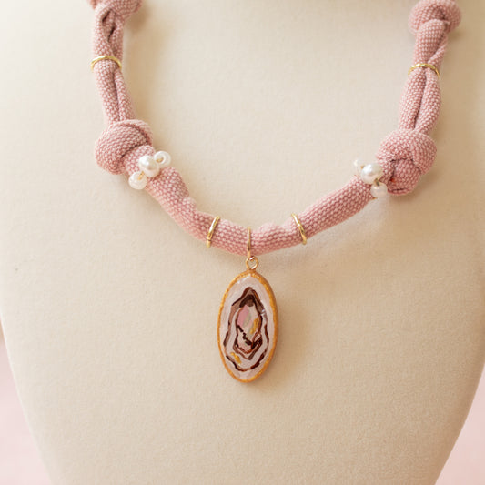 Oyster Bandana Necklace