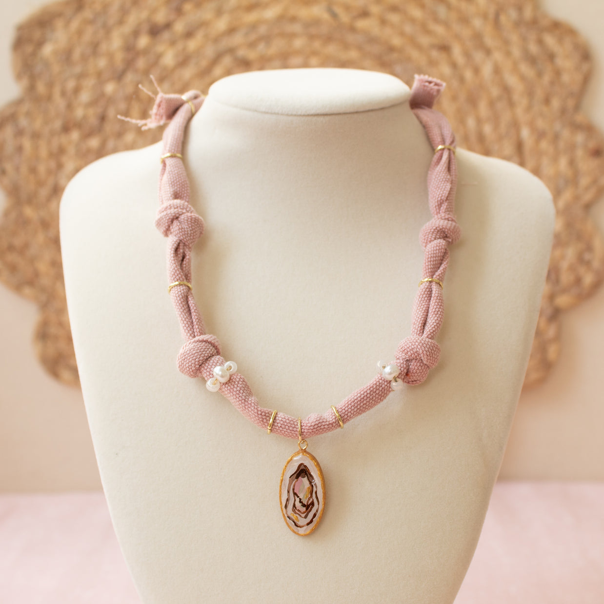 Oyster Bandana Necklace