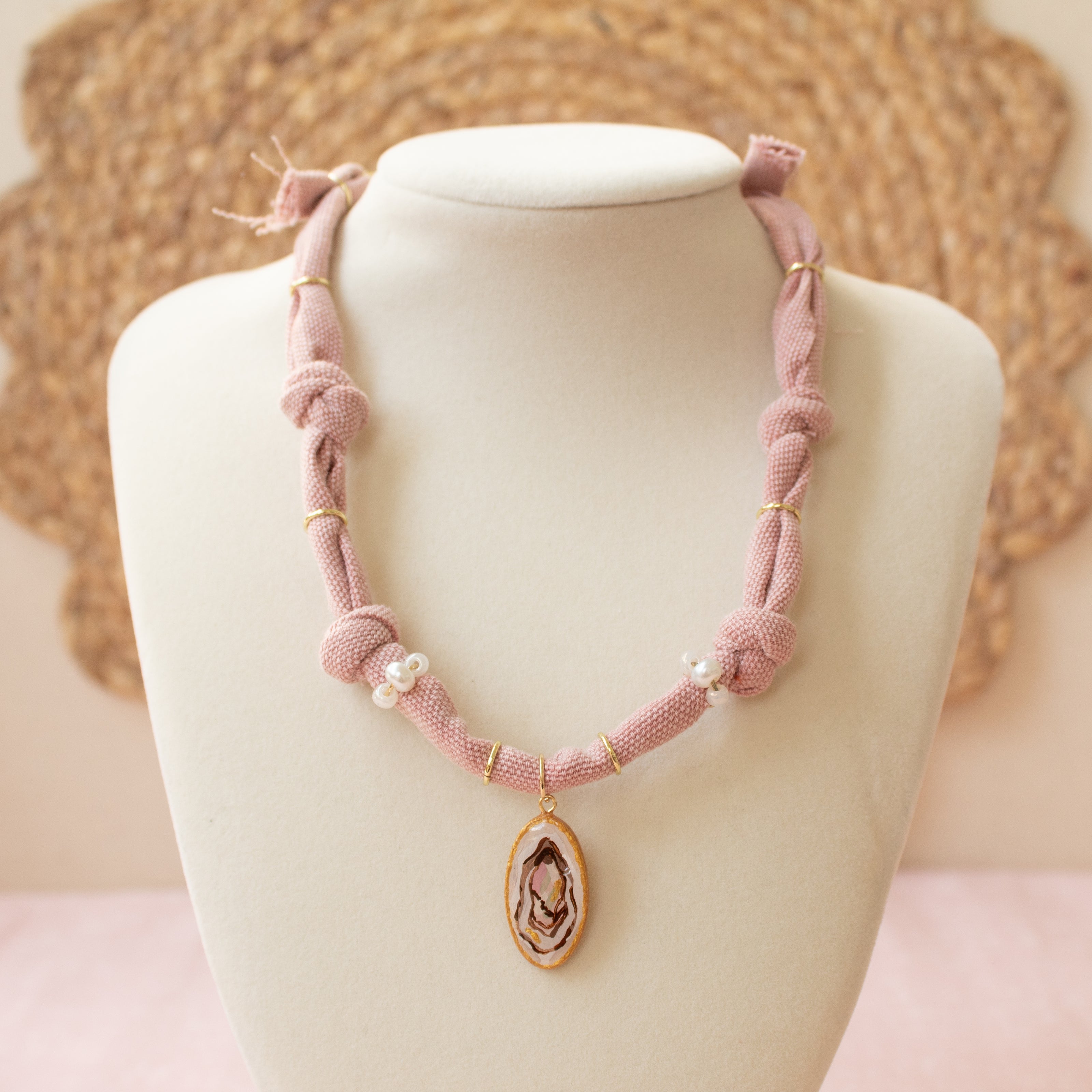 Oyster Bandana Necklace