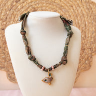 Mallard Duck Bandana Necklace (option 2)