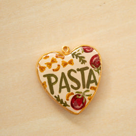 Pasta Heart Charm - CHARM23
