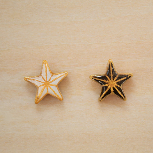 Star Charm (white or black) - CHARM21
