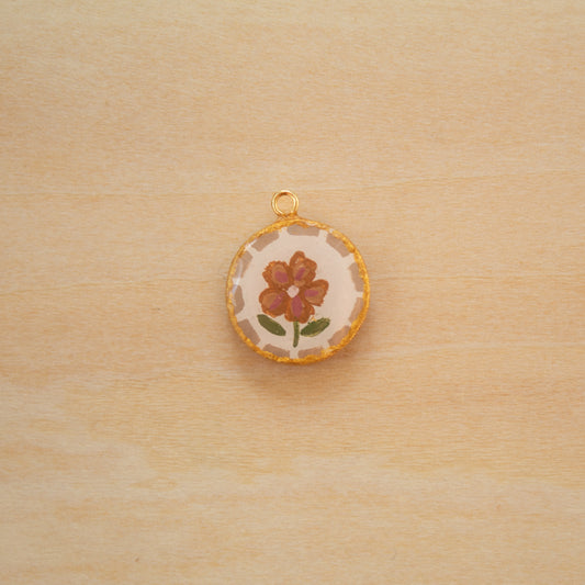 Rusty Orange Daisy - CHARM30