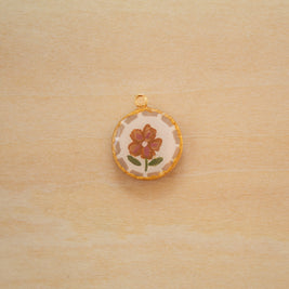 Rusty Orange Daisy - CHARM30