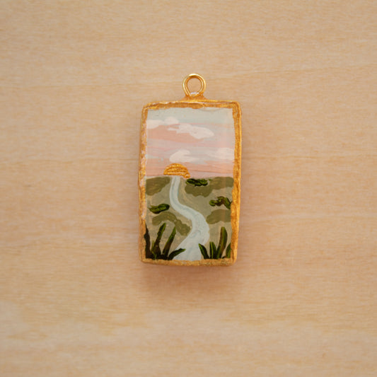 Marsh Sunset Charm - CHARM31