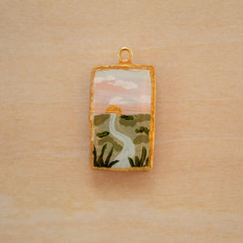 Marsh Sunset Charm - CHARM31