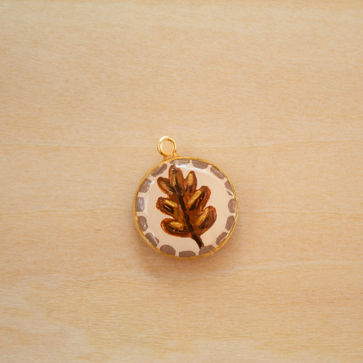 Fall Leaf Charm - CHARM33