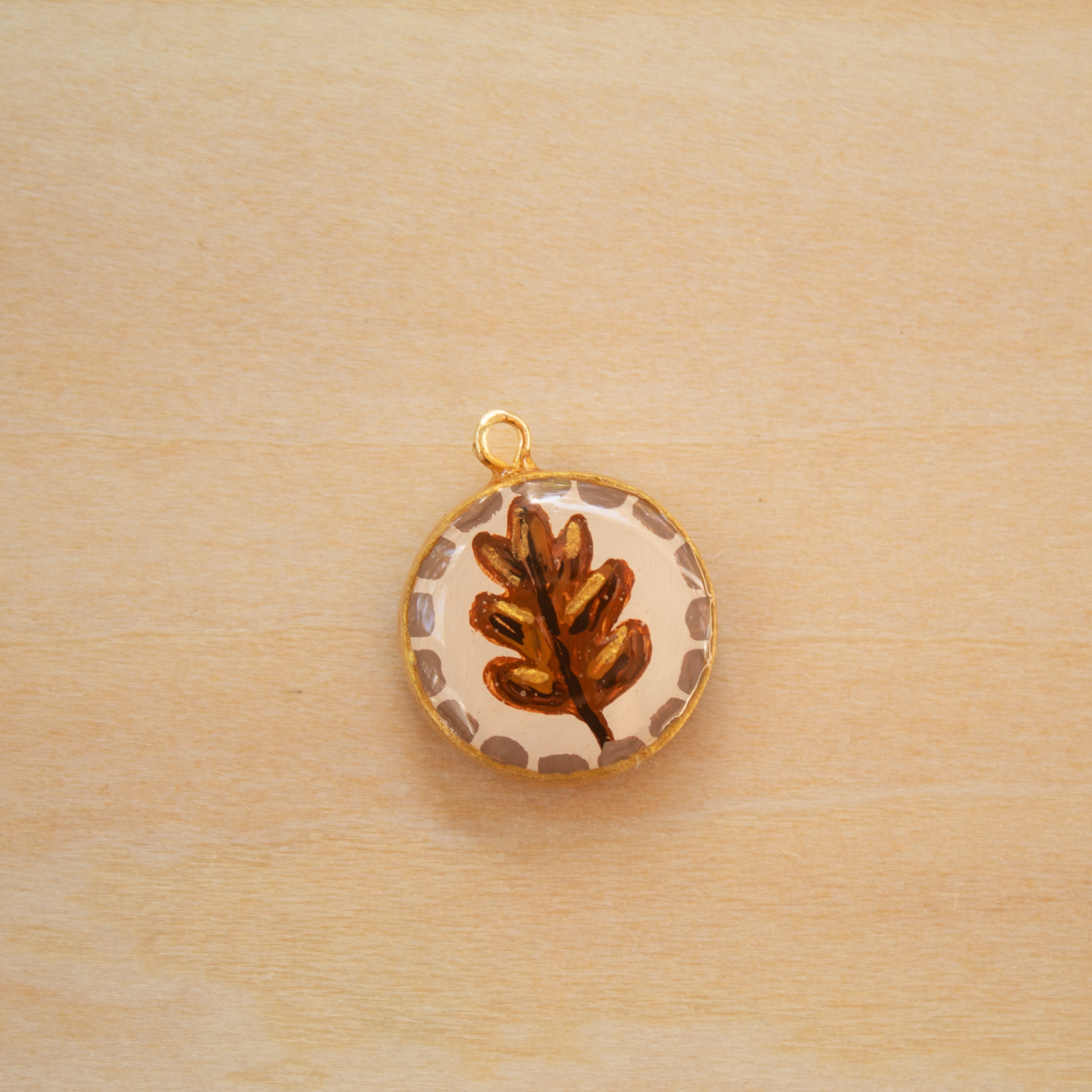 Fall Leaf Charm - CHARM33