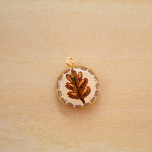 Fall Leaf Charm - CHARM33