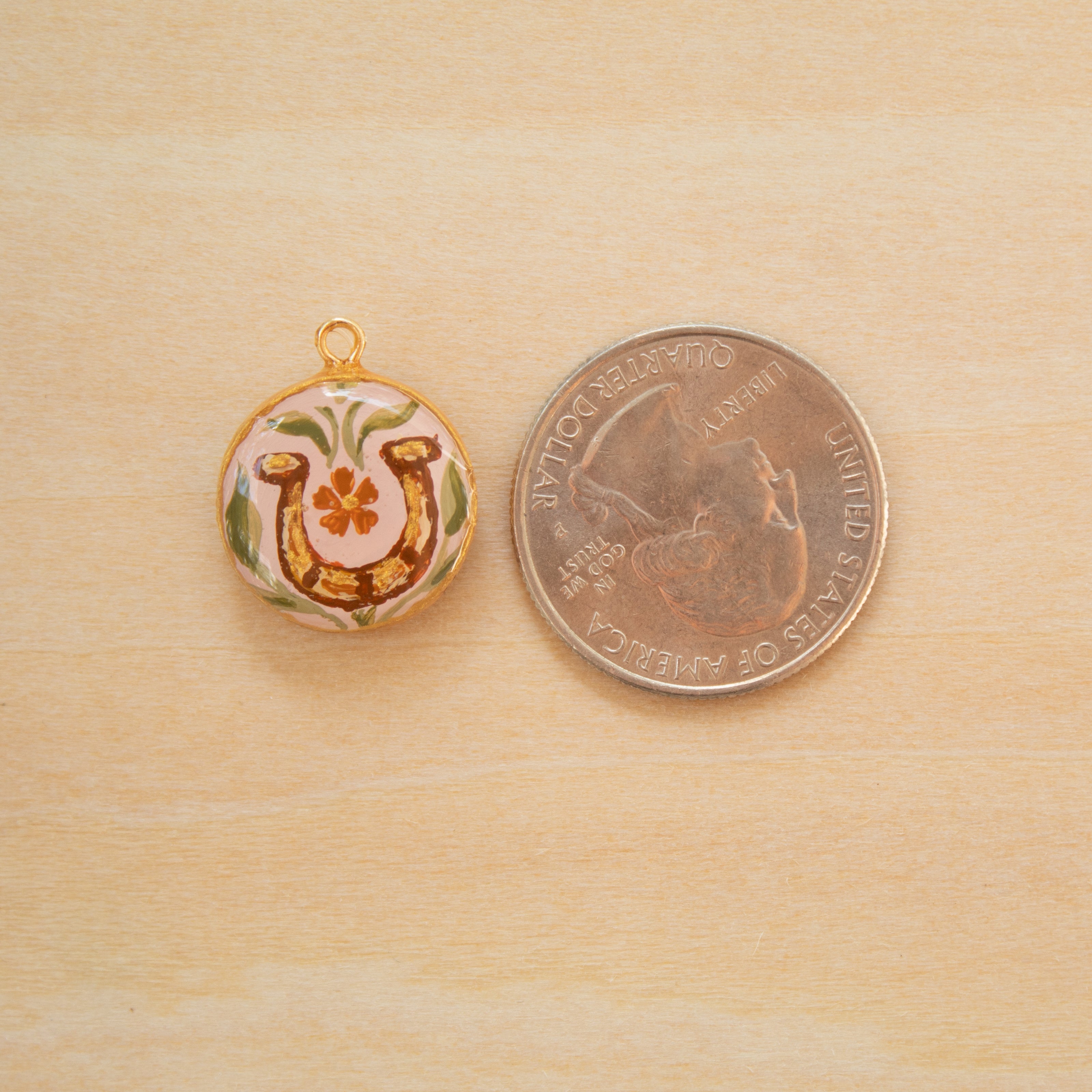 Lucky Horse Shoe - CHARM1