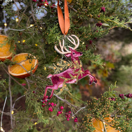 Woodland Reindeer Ornament