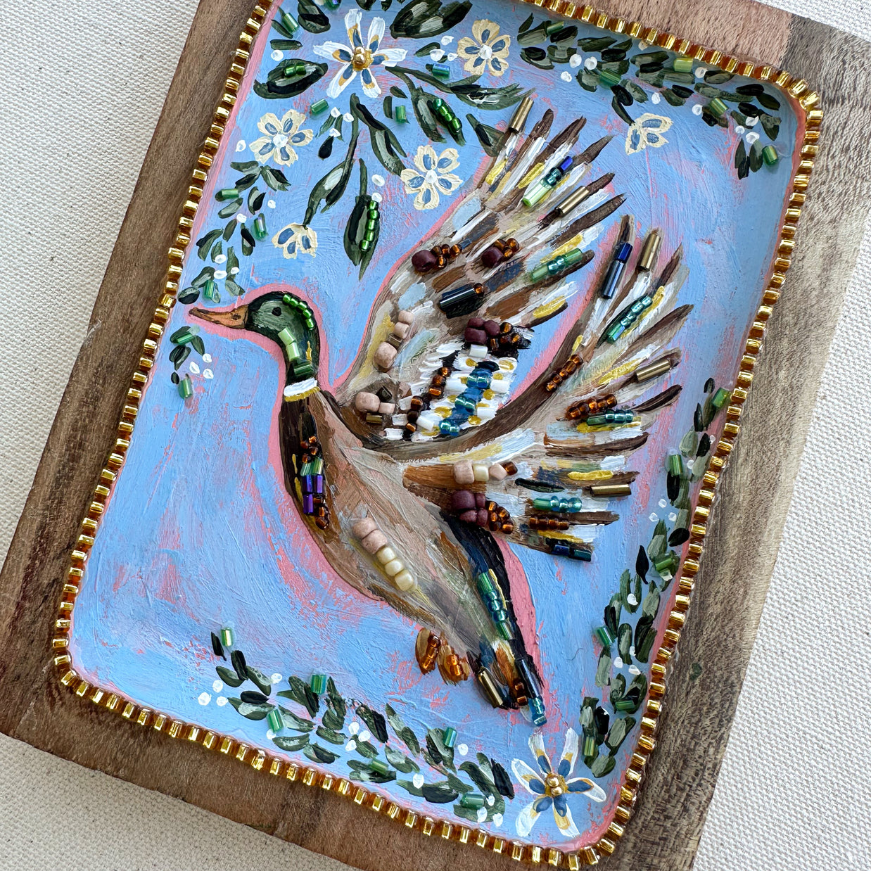 Mallard Duck Original Painting - 